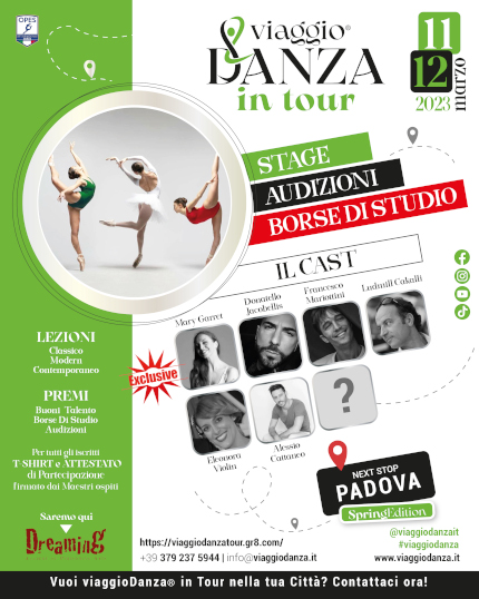 Viaggio Danza in tour spring edition